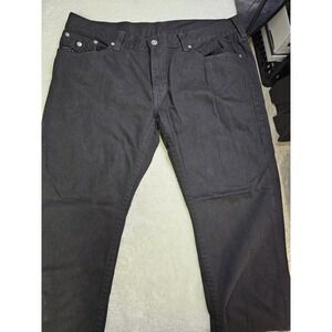 True Religion Womens Size 44 Black Boot Cut Jeans